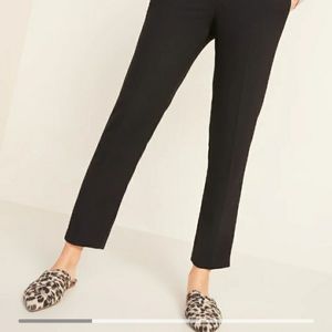 Old Navy midrise pull-on black ankle pants